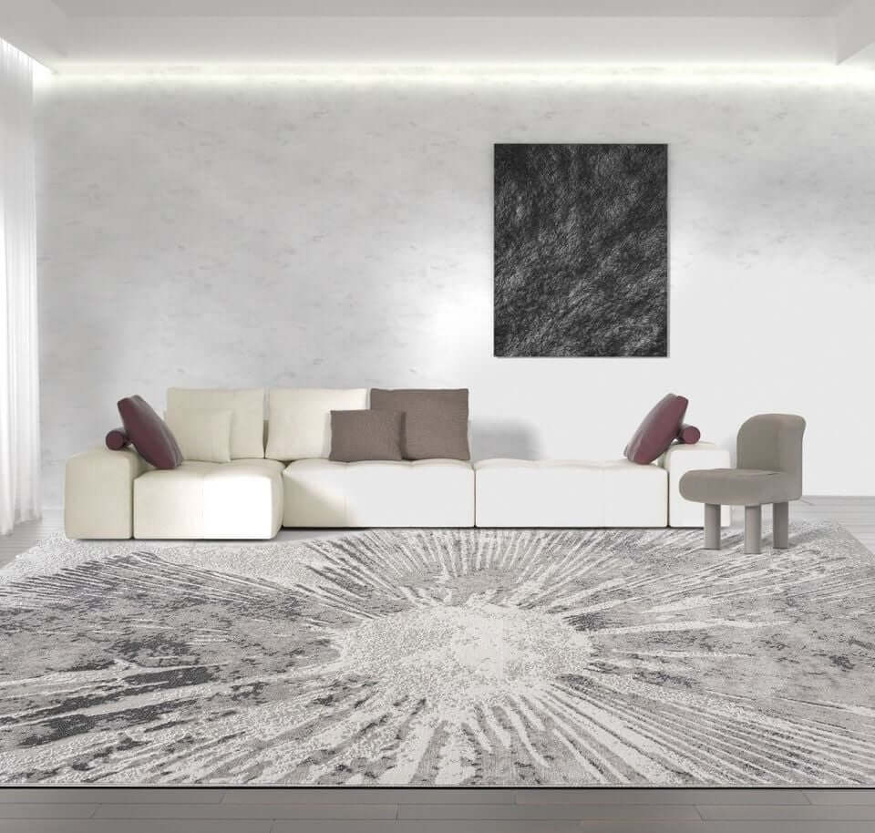 พรม MJhomedesigns Boston Series 30 ขนาด 160x230 ซม. เทา